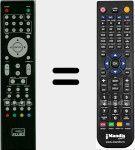 Comandament a dist&agrave;ncia substitut de 1602102