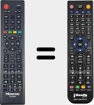 Comandament a dist&agrave;ncia substitut de ER-22601B (T184849)