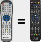 Comandament a dist&agrave;ncia substitut de BOM004