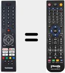 Comandament a dist&agrave;ncia substitut de RC45135TR (23830419)