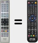 Comandament a dist&agrave;ncia substitut de CT-8035 (23385770)