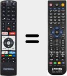 Comandament a distància substitut de RC4318P (23536173)