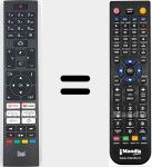 Comandament a distància substitut de RC45157 (23809748)