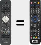 Comandament a dist&agrave;ncia substitut de YKF319-007 (242254990642)