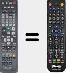 Comandament a dist&agrave;ncia substitut de RC-1193 (30701016200AD)