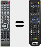 Comandament a dist&agrave;ncia substitut de RC001PMND (30701025100AS)