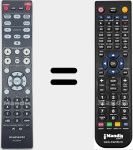 Comandament a dist&agrave;ncia substitut de RC005NA (30701025800AM)