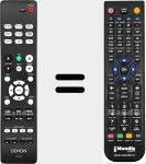 Comandament a dist&agrave;ncia substitut de RC-1225 (30701025900AD)