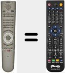 Comandament a dist&agrave;ncia substitut de RC3 (3128 147 16221)