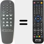 Comandament a distància substitut de RC1913300101H (313922889411)