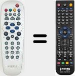 Comandament a dist&agrave;ncia substitut de RC19335019/01 (313923808141)