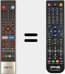 Comandament a dist&agrave;ncia substitut de N030107000527001