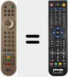 Comandament a dist&agrave;ncia substitut de 6610T00022R