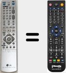 Comandament a dist&agrave;ncia substitut de 6711R1P108C