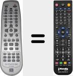 Comandament a dist&agrave;ncia substitut de 97P1RA2FB0