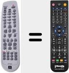 Comandament a dist&agrave;ncia substitut de 97P1RA2FB1