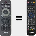 Comandament a dist&agrave;ncia substitut de RC-2802 (996580009131)