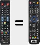 Comandament a dist&agrave;ncia substitut de AA59-00790A