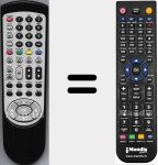 Comandament a dist&agrave;ncia substitut de RCNLC32PW