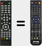 Comandament a dist&agrave;ncia substitut de AKA006