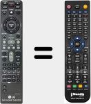 Comandament a dist&agrave;ncia substitut de AKB37026853