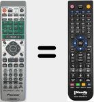 Comandament a dist&agrave;ncia substitut de AXD7366