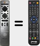 Comandament a dist&agrave;ncia substitut de NS03E (AXD7368)