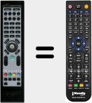 Comandament a dist&agrave;ncia substitut de 25M600B001