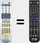 Comandament a dist&agrave;ncia substitut de Airis004