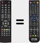 Comandament a distància substitut de MW26BL