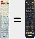Comandament a dist&agrave;ncia substitut de AKA008
