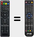 Comandament a distància substitut de AKTV401