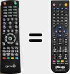 Comandament a dist&agrave;ncia substitut de 24H19T2