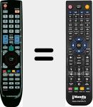 Comandament a dist&agrave;ncia substitut de BN5900691A