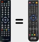 Comandament a dist&agrave;ncia substitut de BSV19185