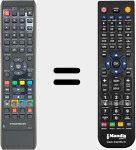 Comandament a distància substitut de NC127 (CB1160HDD)