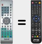 Comandament a dist&agrave;ncia substitut de CI815TDT