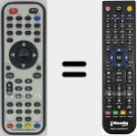 Comandament a distància substitut de CSM3PL