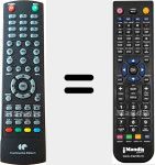 Comandament a dist&agrave;ncia substitut de CELED500119B7