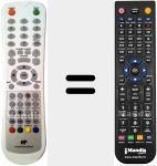 Comandament a dist&agrave;ncia substitut de CETVLCD156SDB2