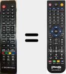 Comandament a dist&agrave;ncia substitut de ALED3210/19