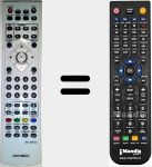 Comandament a dist&agrave;ncia substitut de BD15R02