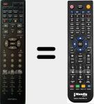 Comandament a dist&agrave;ncia substitut de DM23XTB-FHD-H2 (DM23XTBFHDH2)