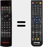 Comandament a distància substitut de SO SPEAKY PVR 500GB (SOSPEAKYPVR500GB)