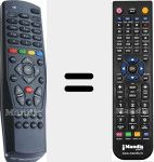 Comandament a distància substitut de DM500HDS2