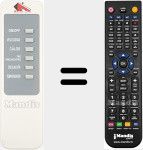 Comandament a dist&agrave;ncia substitut de ECODE001