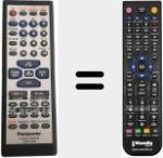 Comandament a dist&agrave;ncia substitut de EUR7710030