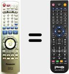 Comandament a dist&agrave;ncia substitut de EUR7729KE0