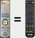 Comandament a dist&agrave;ncia substitut de EUR 7659YNO