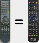 Comandament a dist&agrave;ncia substitut de FH07L141067